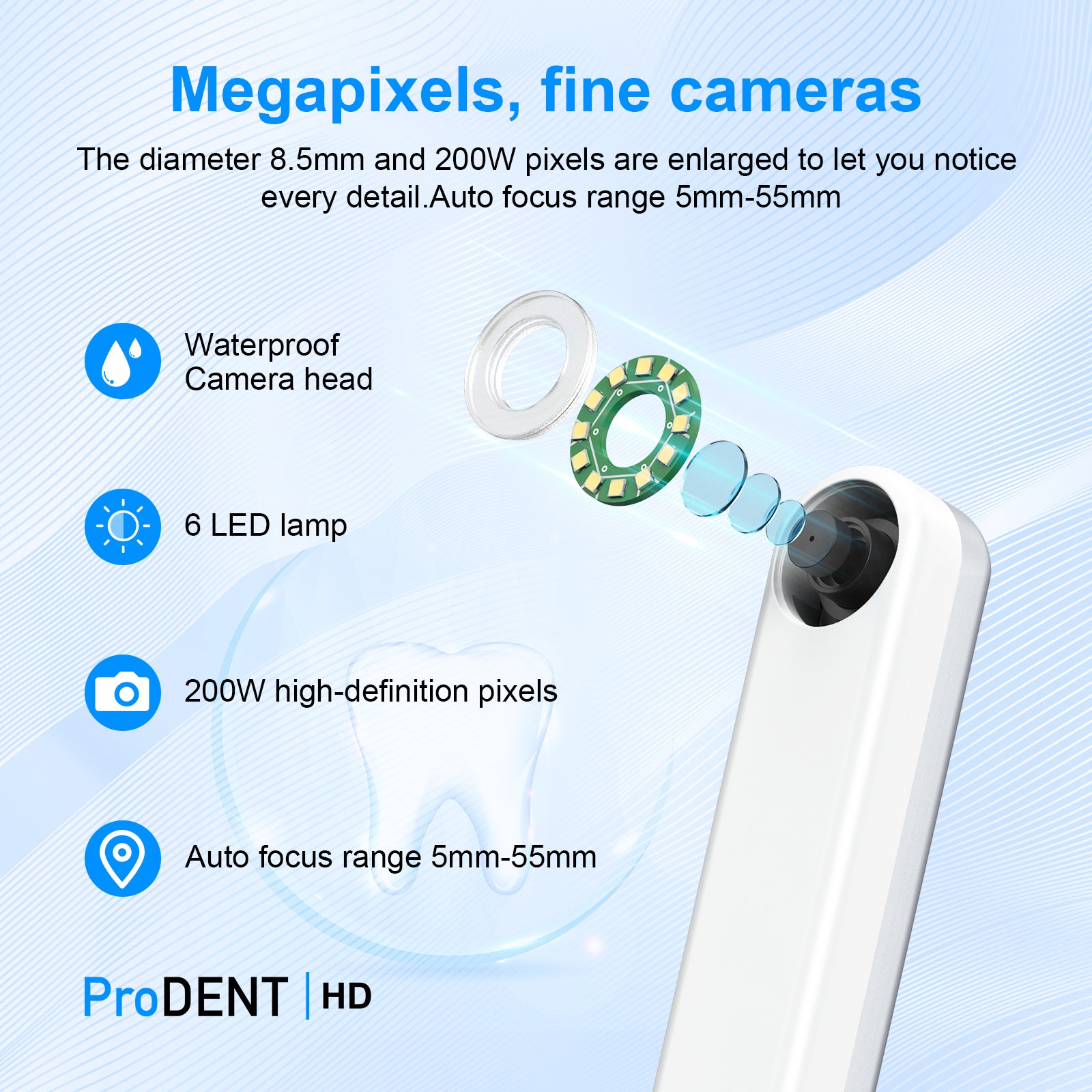 ProDENT Dental Intraoral Camera PD750