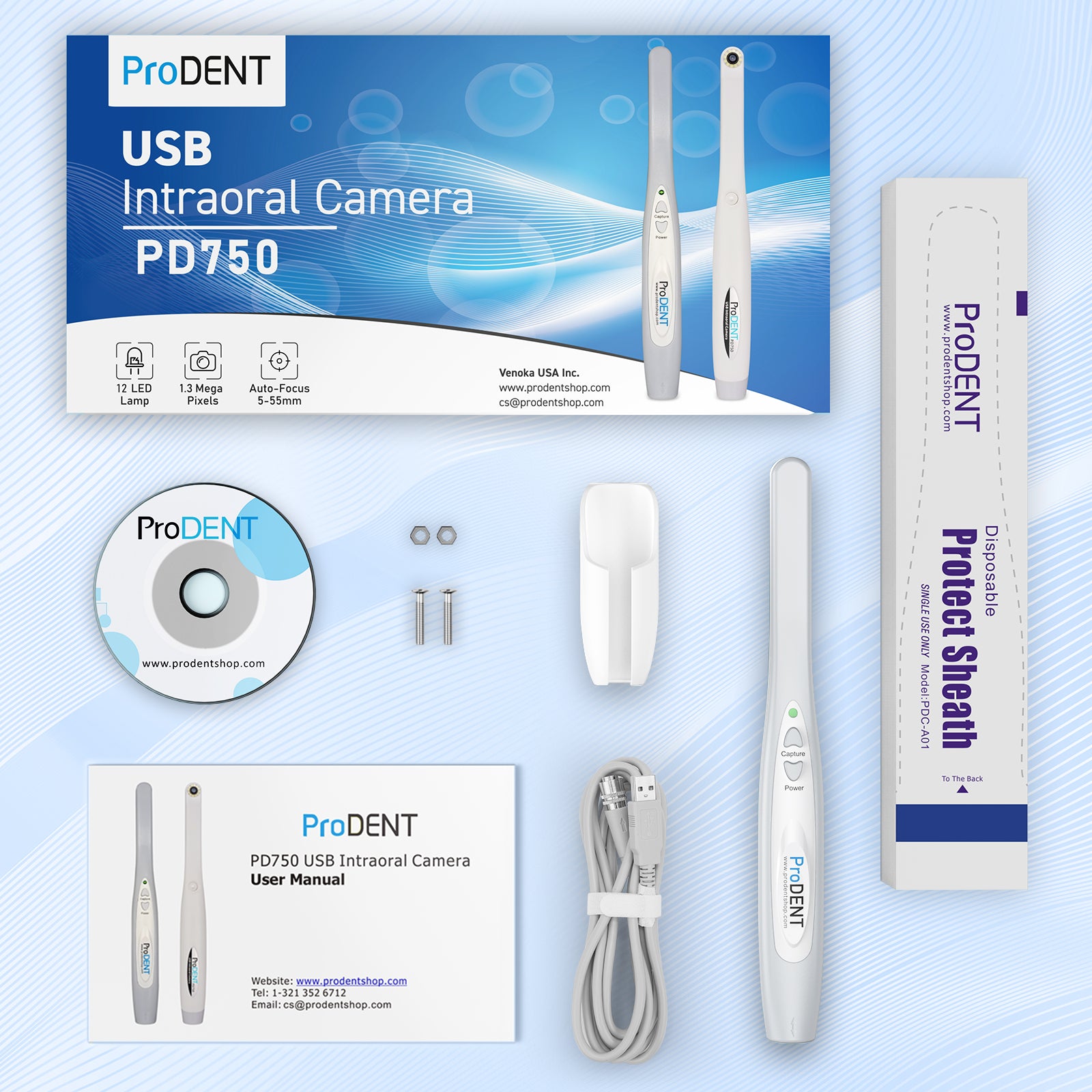 ProDENT Dental Intraoral Camera PD750