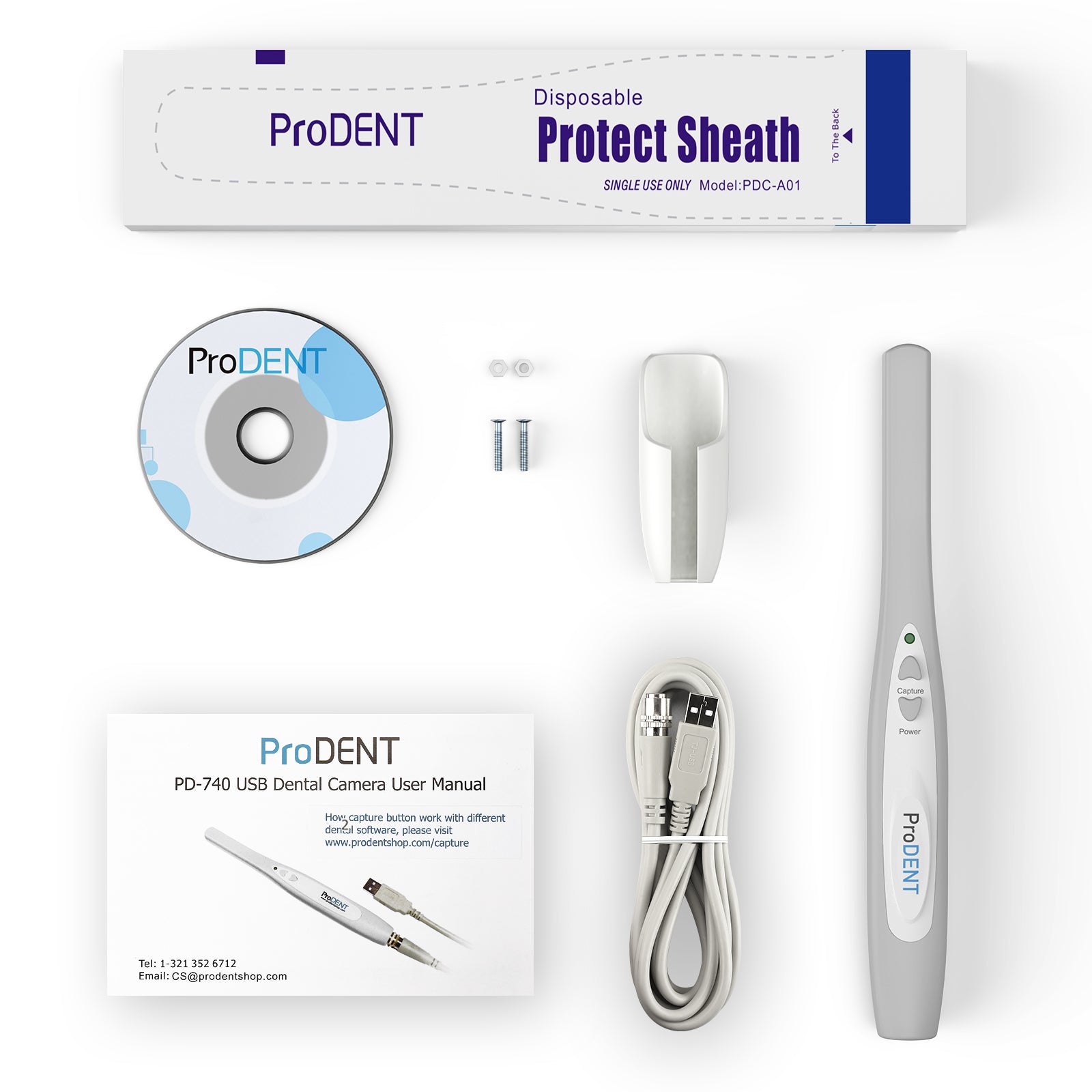 ProDENT Dental Intraorale Kamera PD740